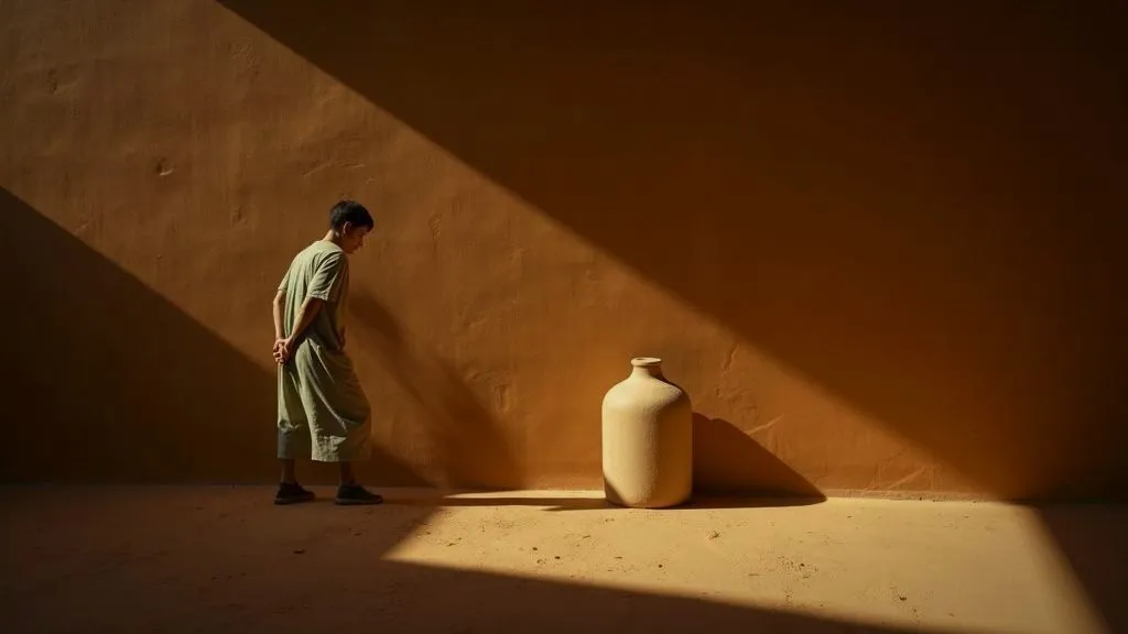 A traveler exploring a vibrant destination, defying common travel myths